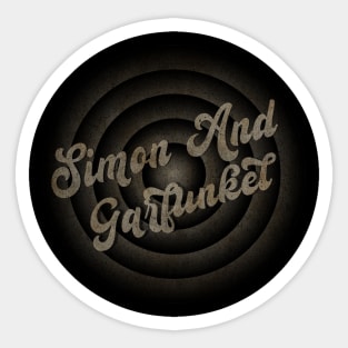 Simon And Garfunkel Sticker